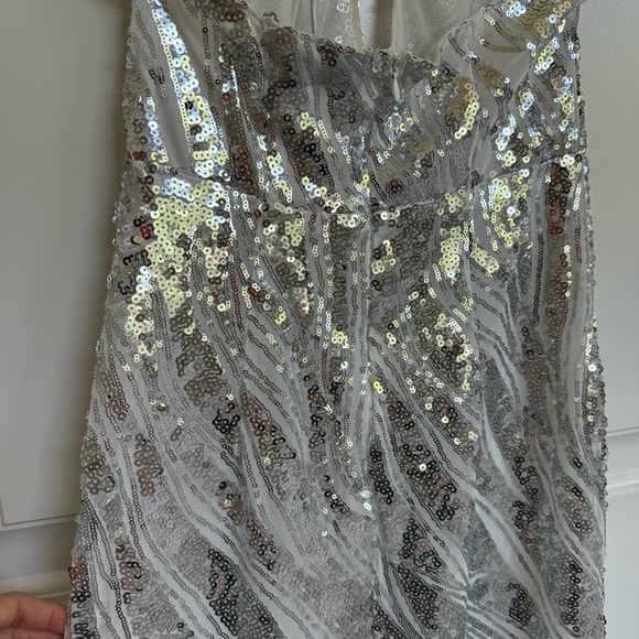 Sequin Halter Dress - Picture 11 of 14